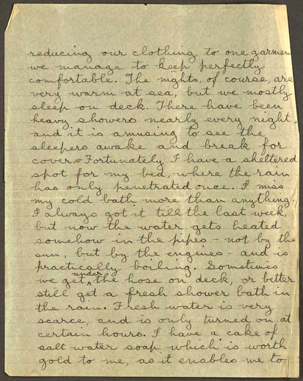[Letter to Hazel] Friday 13 Nov [1914]