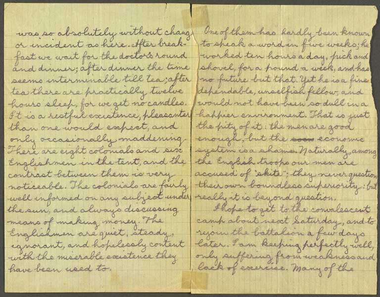 [Letter to Hazel] 10 October [1915]