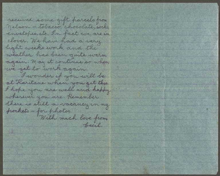 [Letter to Hazel] 31 October [1915]