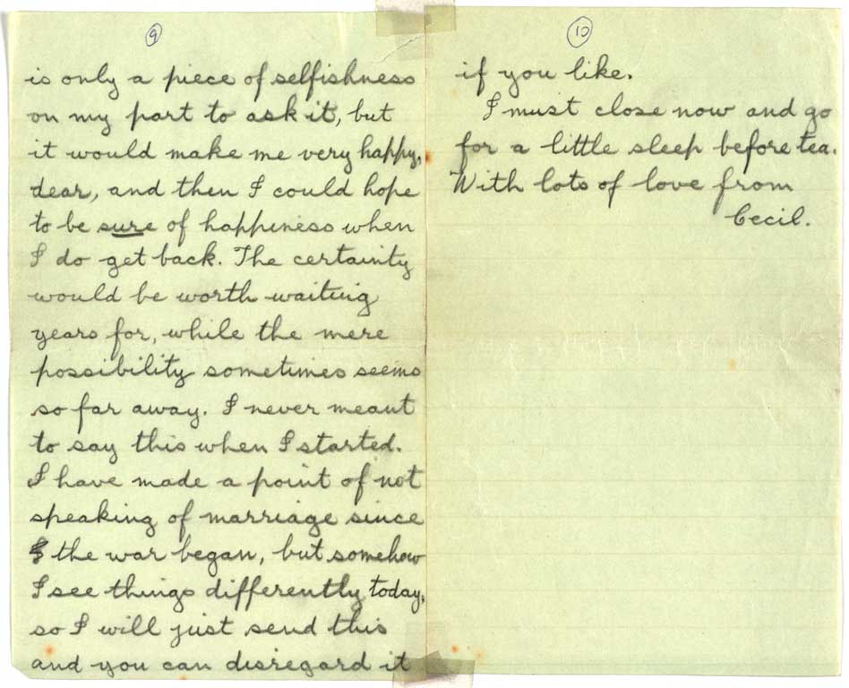 [Letter to Hazel] 11 June [1916]