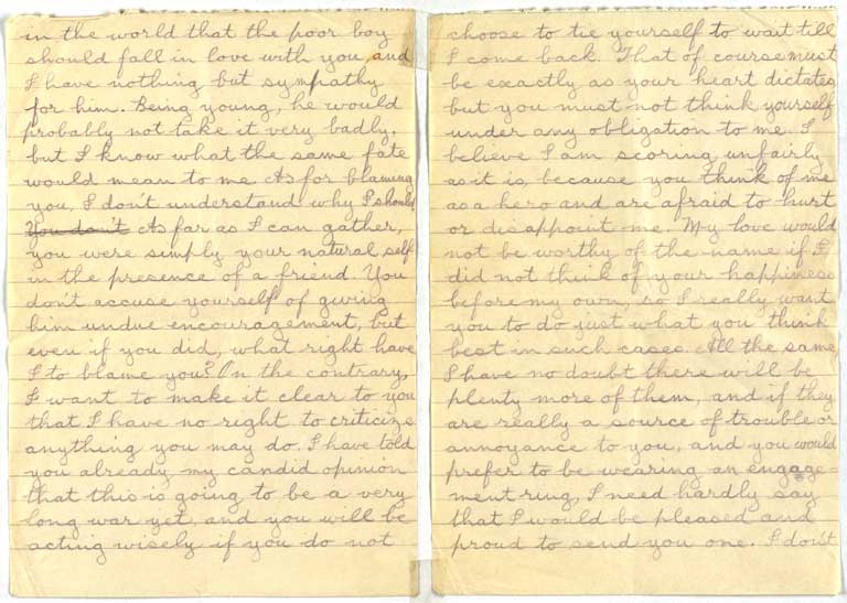 [Letter to Hazel] 29 August [1916]