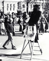 The Wizard in Cathedral Square 1977