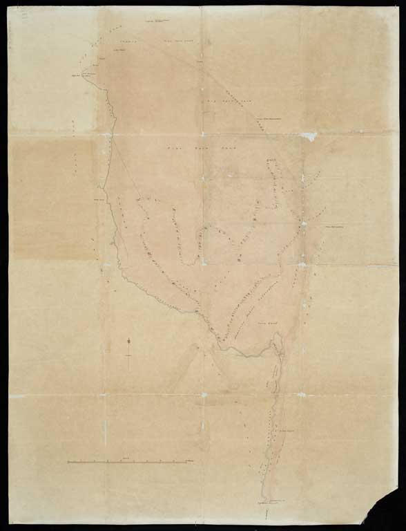 [Maori reserve north of Kaiapoi] [ca. 1850] 