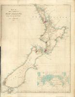 Image of Map of the colony of New Zealand from official documents