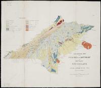 Image of Geological map of the Provinces of Canterbury and Westland,