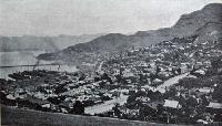 Lyttelton, from a spot near the time ball tower.