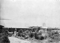 The railway station at Moana at the northern end of Lake Brunner