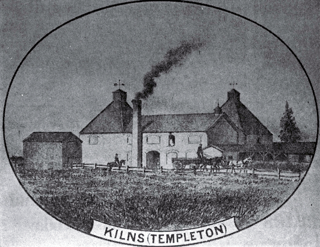 Trent's chicory kilns at Templeton 
