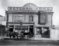 Zetland Arms hotel, Cashel Street, Christchurch 