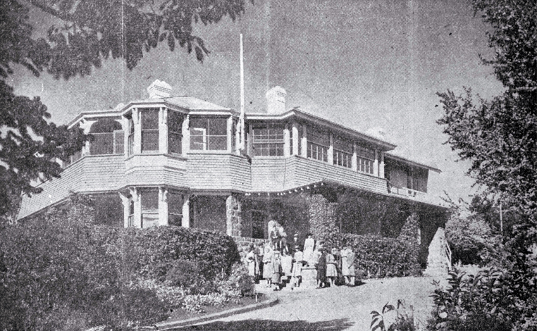 Glenelg Health Camp on Murray-Aynsley Hill which was officially opened in April 1945 