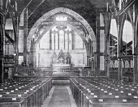 Interior of St. Michael's and All Angels, Christchurch, ca. 1923