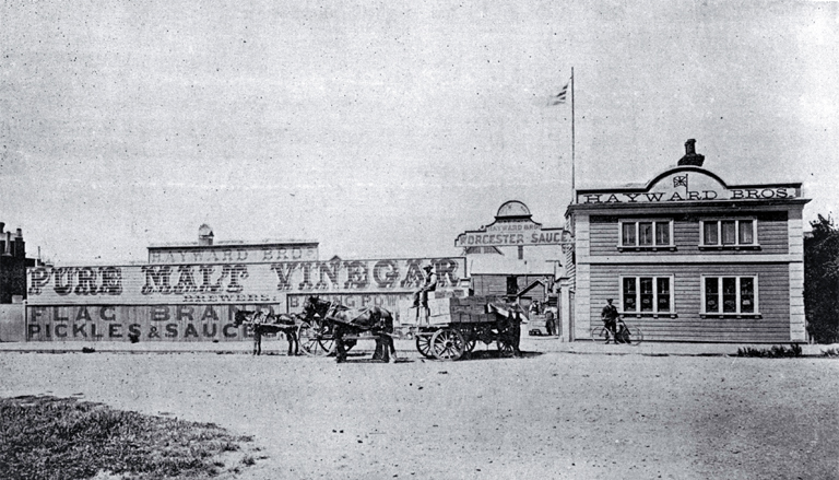 Hayward Brothers, corner of Victoria and Peterborough Streets, Christchurch 