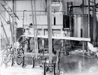 Interior of butter factory 