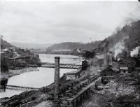 Firebrick and coke-making area of the coal mine at Brunner, scene of tragedy 1896 