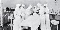 In the operating theatre, Timaru Hospital. 1910?
