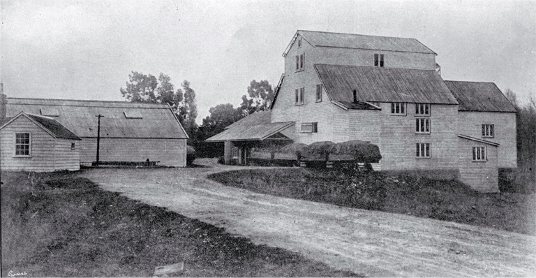 The Riccarton Mill before the business was transferred to Addington 