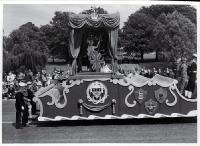 The services' float in the One Hundred Years of Progress parade 