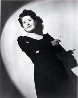 Ngaio Marsh photographed during the 1940s : "Ngaio in the spotlight"