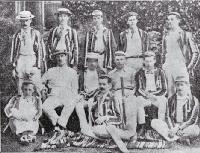 A cricket team of New Zealanders in 1887 