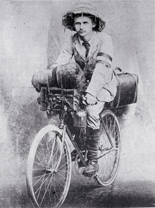 Mr W. Schwiegerhausen, cyclist [1903]