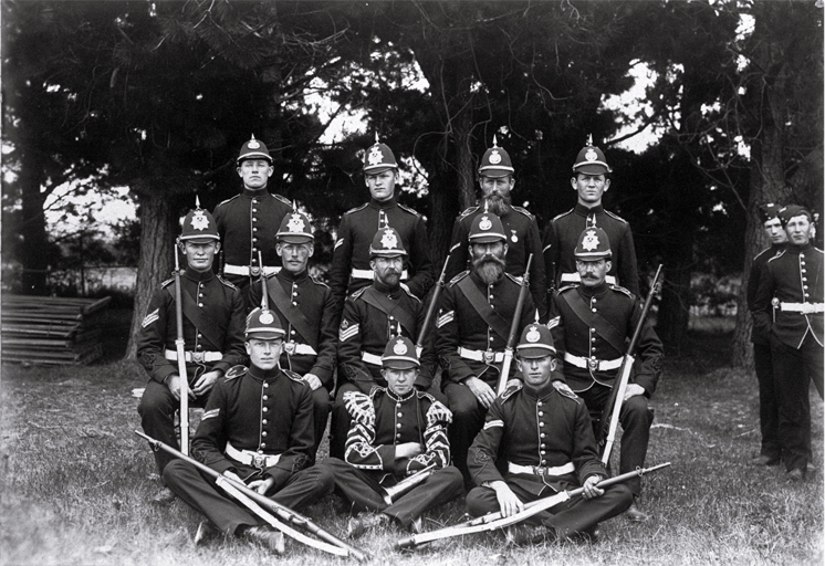 The Volunteers, probably the North Canterbury Rifle Battalion 