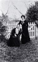 Amelia Frances Rogers (1849-1928) and Ruby Inwood (b. 1888), the orphaned daughter of one of Mrs Rogers' brothers 