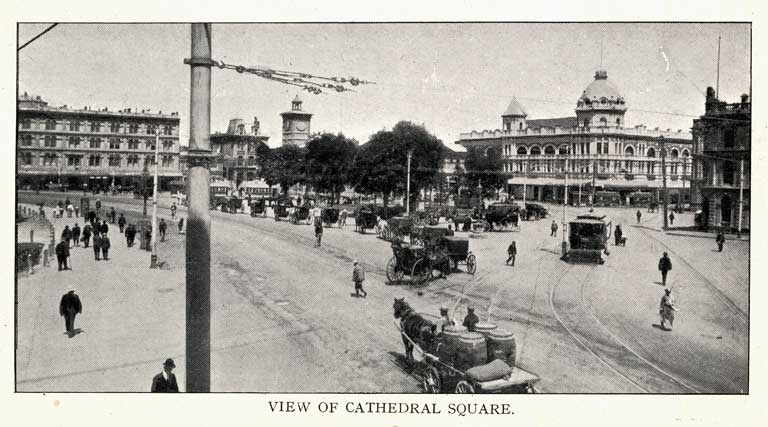 View of Cathedral Square
