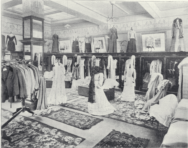 The mantle show room, Ballantynes, Cashel Street, Christchurch 