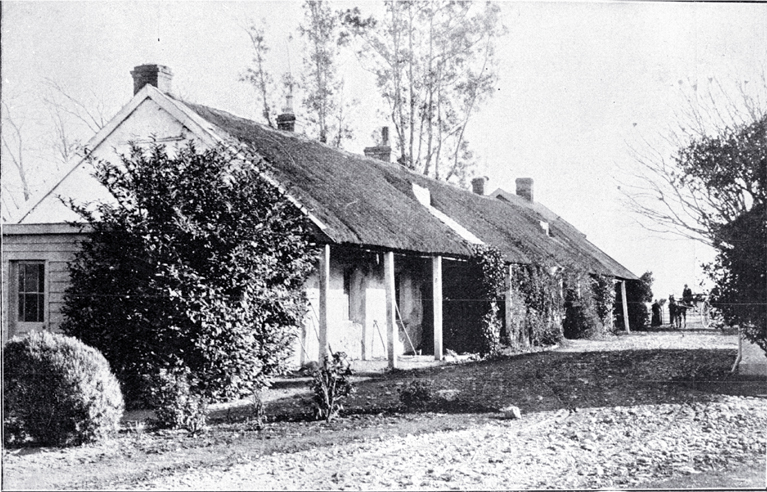 The old homestead at Avonhead, Christchurch 