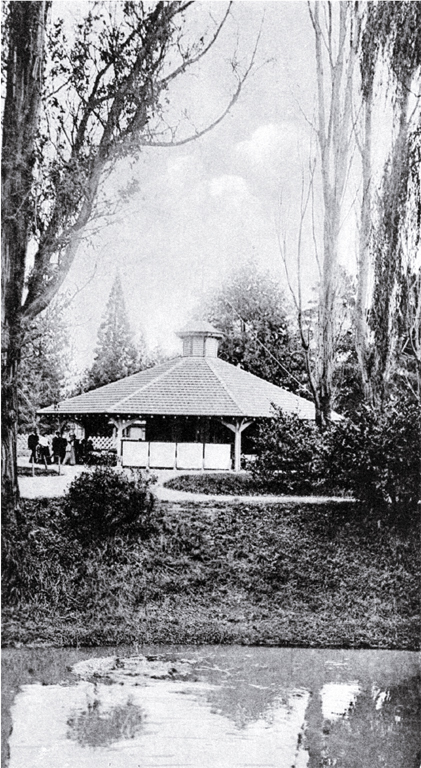 The tea kiosk at the Botanic Gardens, Christchurch 