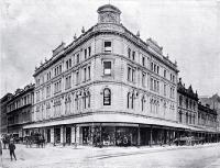 Strange and Co's building on the corner of High and Lichfield Streets, Christchurch