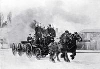 A fire brigade turn-out in Christchurch [1900]