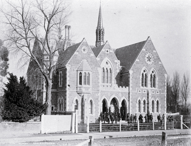 Boys' High School, Worcester Street, Christchurch 