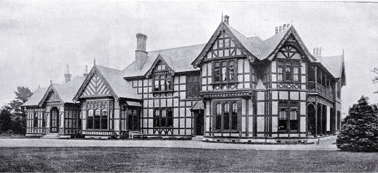 Te Koraha, the residence of Mr A E G Rhodes, mayor, where the Duke and Duchess of York resided whilst in Christchurch 