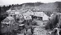 Dillmanstown and gold diggings at the height of prosperity, West Coast 