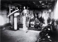 Interior of an electric generating plant 