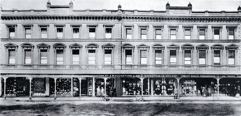 The third Dunstable House, Cashel Street, Christchurch 