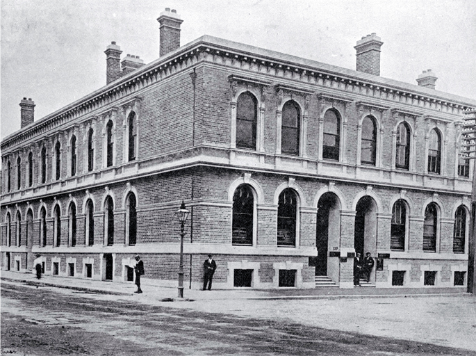 The Gravenor Buildings : offices at the corner of Manchester and Hereford Streets, Christchurch 
