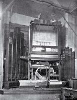 Erecting the electro-pneumatic organ in the Concert Hall for the New Zealand International Exhibition in Hagley Park, Christchurch