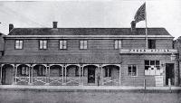 The Press Office, Cashel Street, Christchurch. ca. 1900