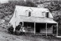 Captain Thomas White (1810-1896) and family, Pigeon Bay, Banks Peninsula