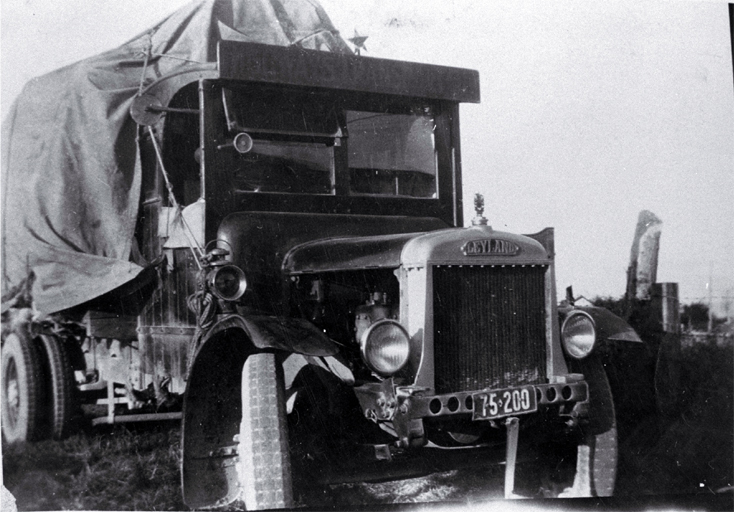 Number ten in the fleet of Leyland trucks belonging to Highways Transport 