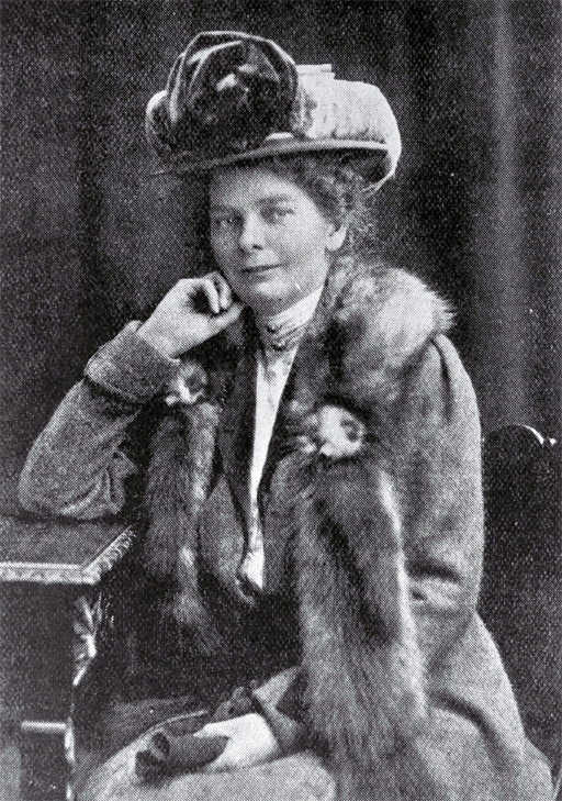 Photograph of Miss M.O. Stoddart, 1909