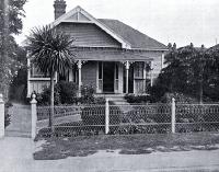 A delightful little garden at 66 Ruskin Street, Addington, Christchurch [1930]