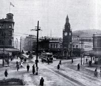 The clock tower, Christchurch 