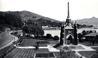 Akaroa, showing the war memorial [1948]