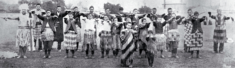 Maori carnival at Lancaster Park, Christchurch 