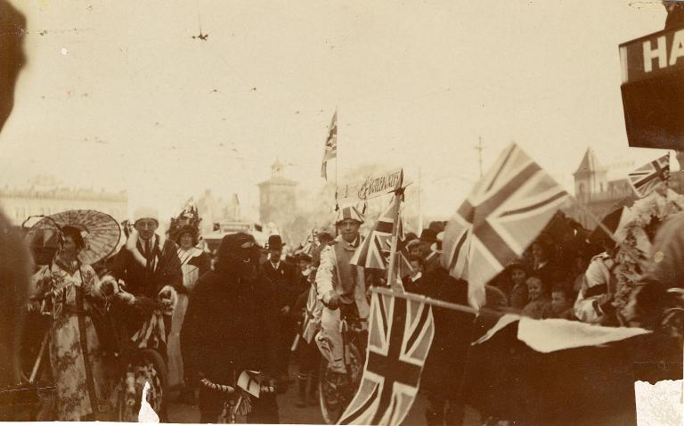 Peace procession - Christchurch - 1918