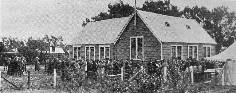 The fiftieth anniversary of the state school at Tai Tapu, Canterbury, was celebrated on April 12th.
