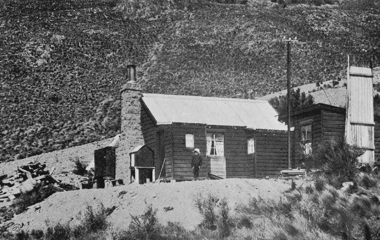 ‘The cottage’, where Mr Buchan, the overseer at Staircase Gully, lives.